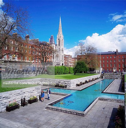 Garden Of Remembrance, Dublin, Co Dublin, Ireland; Irish Memorial Garden To The 1916 Easter Rising