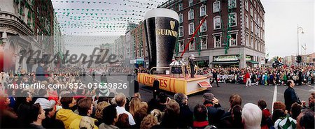 St Patrick's Day Parade, Dublin, Ireland