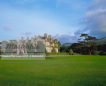 Muckross House, Killarney National Park, Killarney, Co Kerry, Ireland; 19Th Century Tutor Style House Muckross House, Killarney National Park, Killarney, Co Kerry, Ireland; 19Th Century Tutor Style House