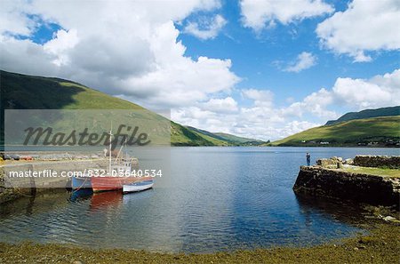 Co Galway, près de Leenaun, Killary Harbour,