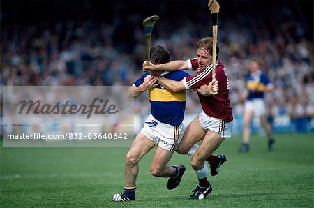 Hurling, Tipperary V, Galway (Maroon)