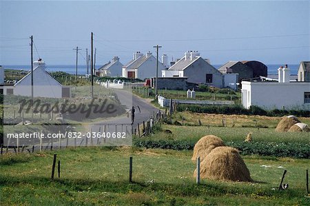 Dooagh, l'île d'Achill, comté Mayo, Irlande
