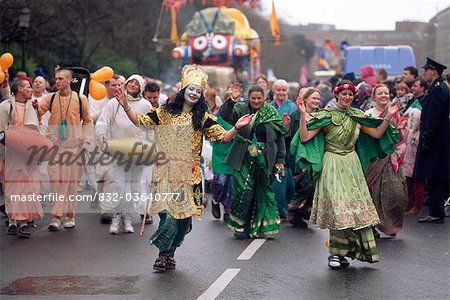 St. Patrick's Day Parade, Dublin City, County Dublin, Irland