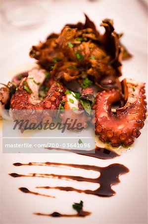 Fried Artichokes and Octupus, Positano, Campania, Italy