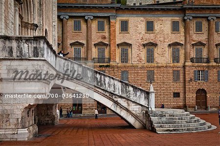 Palazzo dei Consoli, Gubbio, Umbrien, Italien