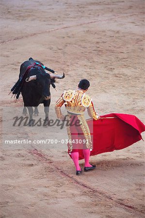 Bullfight, Plaza de Toros, San Fermin Fiesta, Pamplona, Navarre, Spain