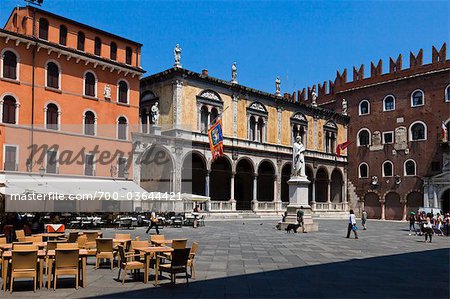 Piazza dei Signori, Verona, Venetien, Italien