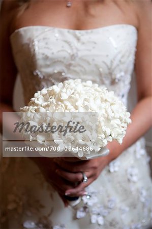 Bride Holding Bouquet