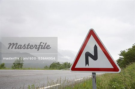 Panneau de signalisation, Gap, Hautes-Alpes Hautes-Alpes-Alpes-Côte d'Azur, France