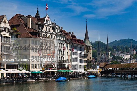 Cityscape of Lucerne, Switzerland