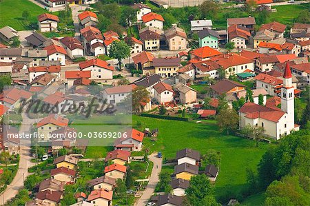 Bovec, vallée de Soca, Slovénie