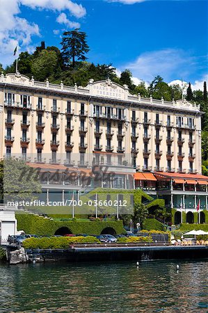 Das Grand Hotel Tremezzo, Tremezzo, Lake Como, Provinz Como, Lombardei, Italien