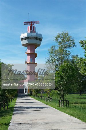 Weather Radar Tower, Ubon Ratchathani Airport, Ubon Ratchatani, Ubon Ratchathani Province, Thailand