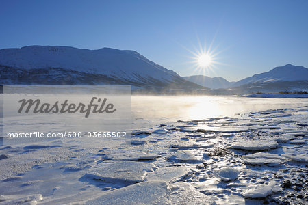Winter Scene, Breivikeidet, Troms, Norway