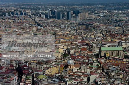 Cityscape, Naples, Campania, Italy, Europe