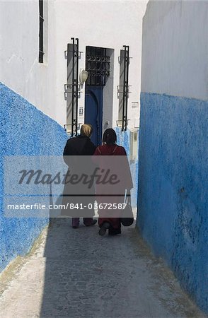 Kasbah des Oudayas, Rabat, au Maroc, en Afrique du Nord, Afrique