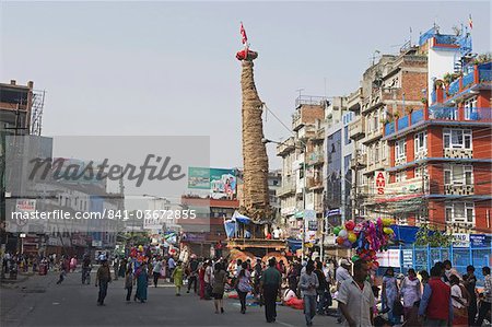 Machhendranath char, Machhendranath radjou Jaatra festival, Patan, patrimoine mondial de l'UNESCO, la vallée de Katmandou, Népal, Asie