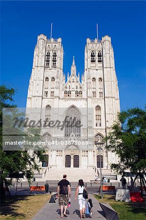 Kathedrale des Heiligen Michael und Gudule, Brüssel, Belgien