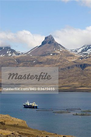 Hamarsfjordur Fjord, South Coast, Island, Polarregionen