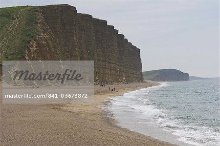 Burton Cliff, The Jurassic Coast, UNESCO World Heritage Site, Dorset, England, United Kingdom, Europe