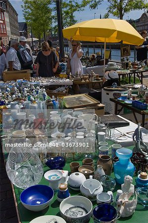 Le marché aux puces, Copenhague, Danemark, Scandinavie, Europe Le marché aux puces, Copenhague, Danemark, Scandinavie, Europe