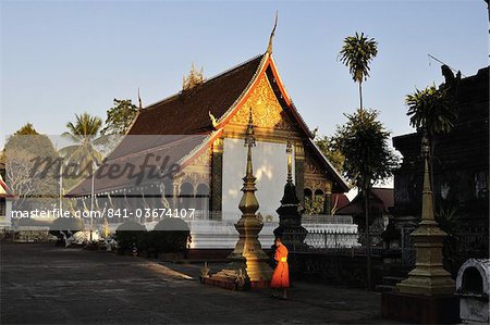 Wat That Luang Rasamahavihane, UNESCO World Heritage Site, Luang Prabang, Laos, Indochina, Southeast Asia, Asia