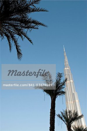 Burj Khalifa, Dubai, Émirats Arabes Unis, Moyen-Orient