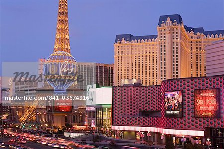 Miracle Mile Shops et le Casino de Paris, Las Vegas, Nevada, États-Unis d'Amérique, l'Amérique du Nord