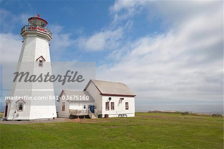 East Point Lighthouse, East Point, Prince Edward Island, Kanada, Nordamerika