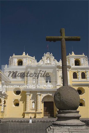 Eglise et couvent de Nuestra Señora de la Merced, patrimoine mondial UNESCO, Antigua, Guatemala, Amérique centrale