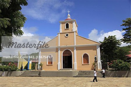 Iglesia de San Juan Bautista, San Juan del Sur, Nicaragua, l'Amérique centrale Iglesia de San Juan Bautista, San Juan del Sur, Nicaragua, l'Amérique centrale