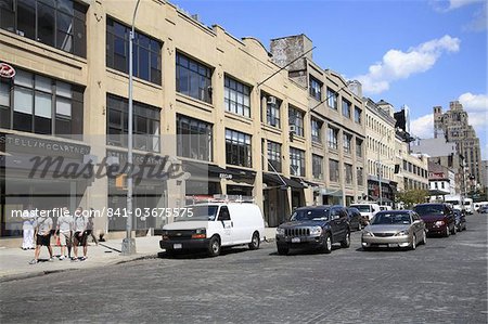 Meatpacking District, quartier branché de Downtown, Manhattan, New York City, États-Unis d'Amérique, Amérique du Nord