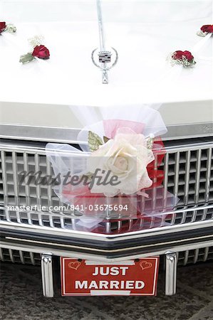 Wedding car, Corgiliano d'Otra, Lecce, Italy, Europe