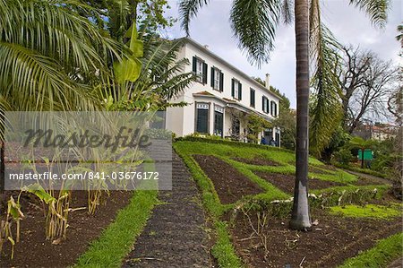 Old house in the Botanical Garden, Funchal, Madeira, Portugal, Europe Old house in the Botanical Garden, Funchal, Madeira, Portugal, Europe