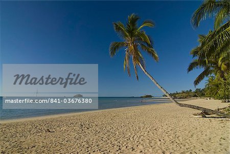 The beautiful beach of Andilana, Nosy Be, Madagascar, Indian Ocean, Africa