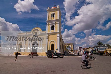 Église coloniale de Camaguey, Cuba, Antilles, Caraïbes, Amérique centrale