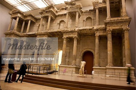 Das Markttor von Milet im Pergamonmuseum, Berlin, Deutschland, Europa