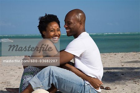 Paar auf den Strand, Florida, USA