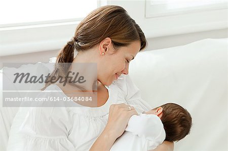 Mutter Brust Ernährung baby