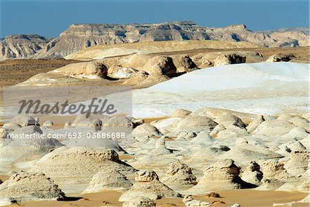 Desert landscape with formations