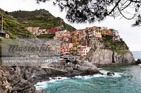 Manarola, Cinque Terre, Ligurian Coast, Italy