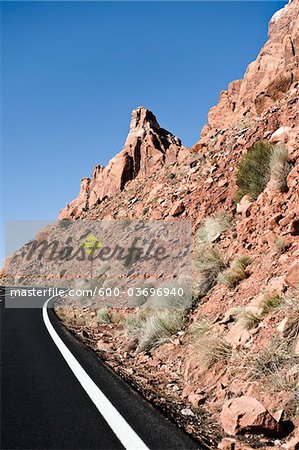 Landstraße 89, Navajo-Reservat, Navajo County, Arizona, USA