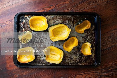 Gebackene Squash, Vancouver, British Columbia, Kanada