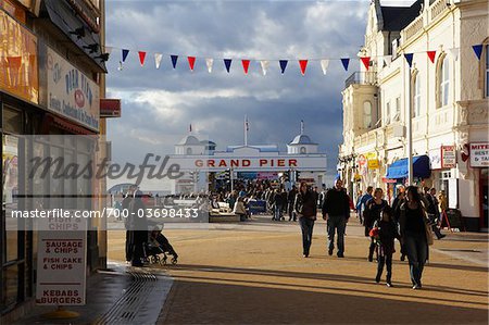 Grand Pier, Weston-super-Mare, Somerset, Angleterre