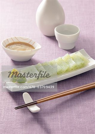 Sashimi konnyaku Sashimi konnyaku