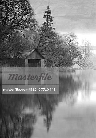 Boathouse, Cumbria, England, UK