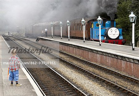 Thomas the Tank Engine, Grosmont, North Yorkshire, England, UK