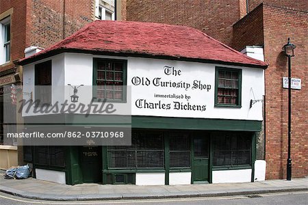 Le vieux magasin de curiosité, Portsmouth street, Londres, Royaume-Uni