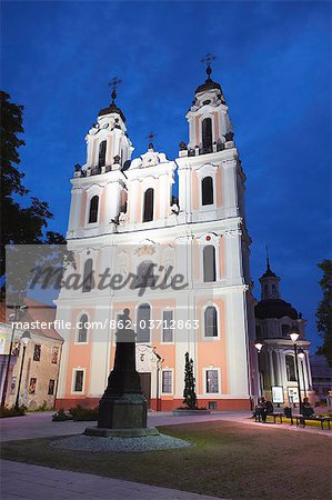 Lituanie, Vilnius, Eglise Sainte-Catherine