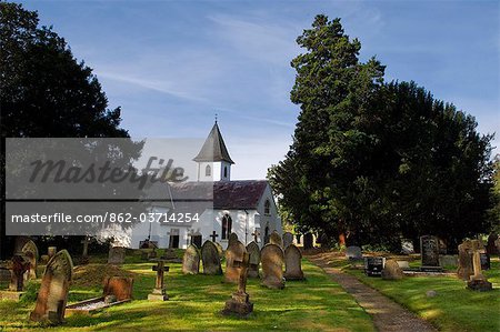 Wales, Wrexham.  St Mary's Parish Church, Whitewell - a Church of England church in Wales.